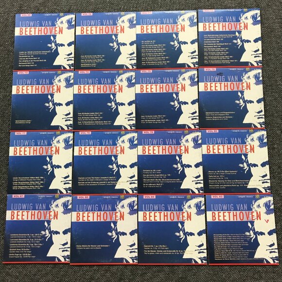 Ludwig Van Beethoven Complete Works 46 CD Collection Box Set